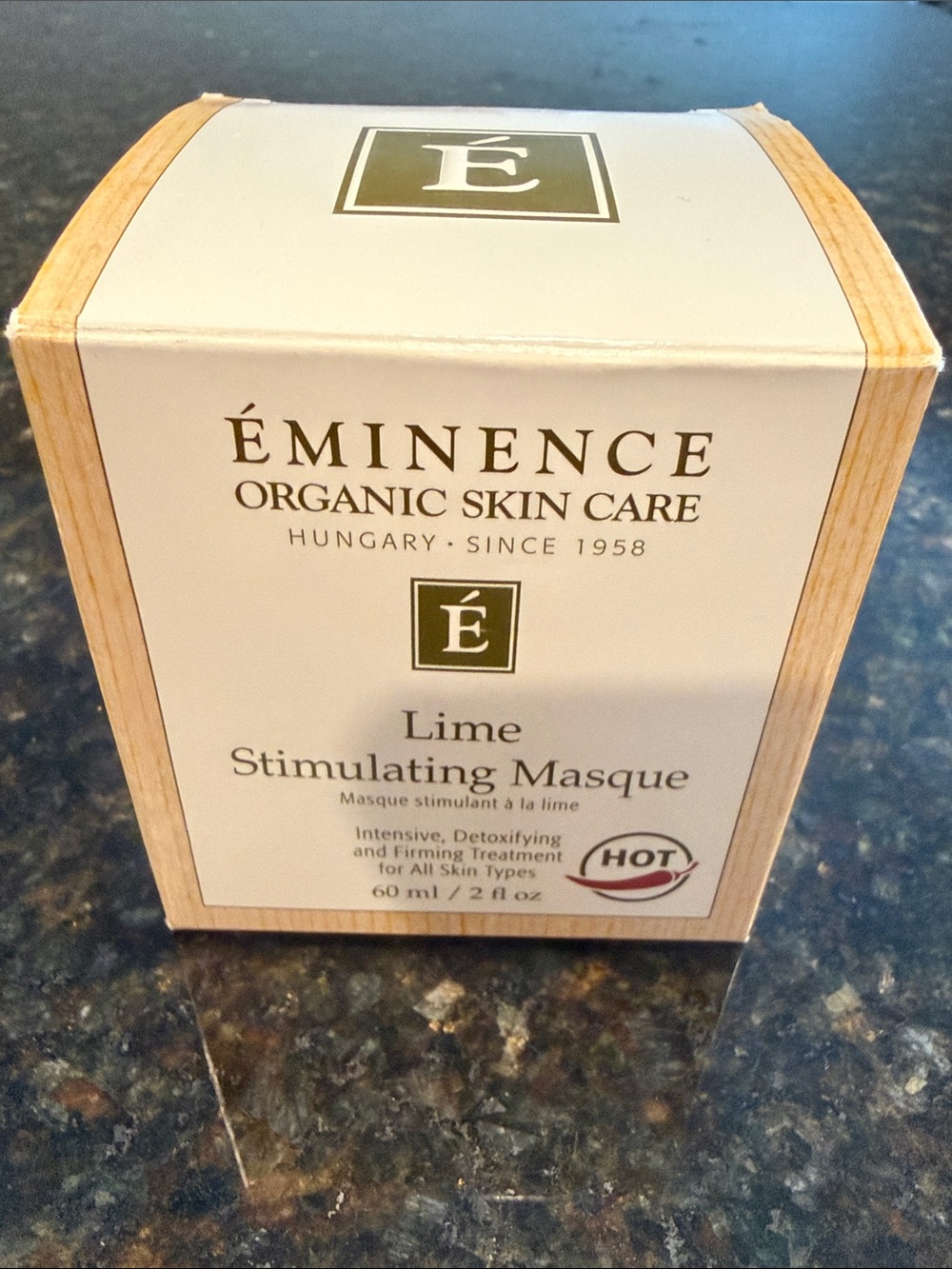 Eminence organics lime stimulating mask